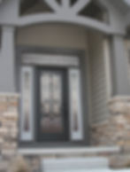 Provia door transom and sidelites